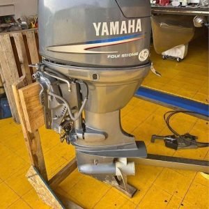 2002 Yamaha 50 HP 4-Stroke Remote Controls Outboard Motor