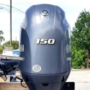 2017 Yamaha 150 HP 4-Stroke 20” Shaft Power Tilt And Trim Outboard Motor